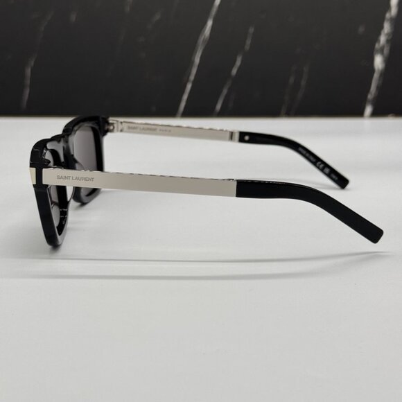 NEW SAINT LAURENT SL581 001 MEN BLACK SUNGLASSES SAINT LAURENT SL 581 001 - Picture 8 of 12